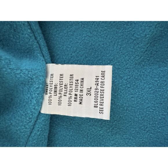 Womens 3X Totes Blue Lightweight Lined Jacket Two deep outer pockets. No Hood - Picture 11 of 16
